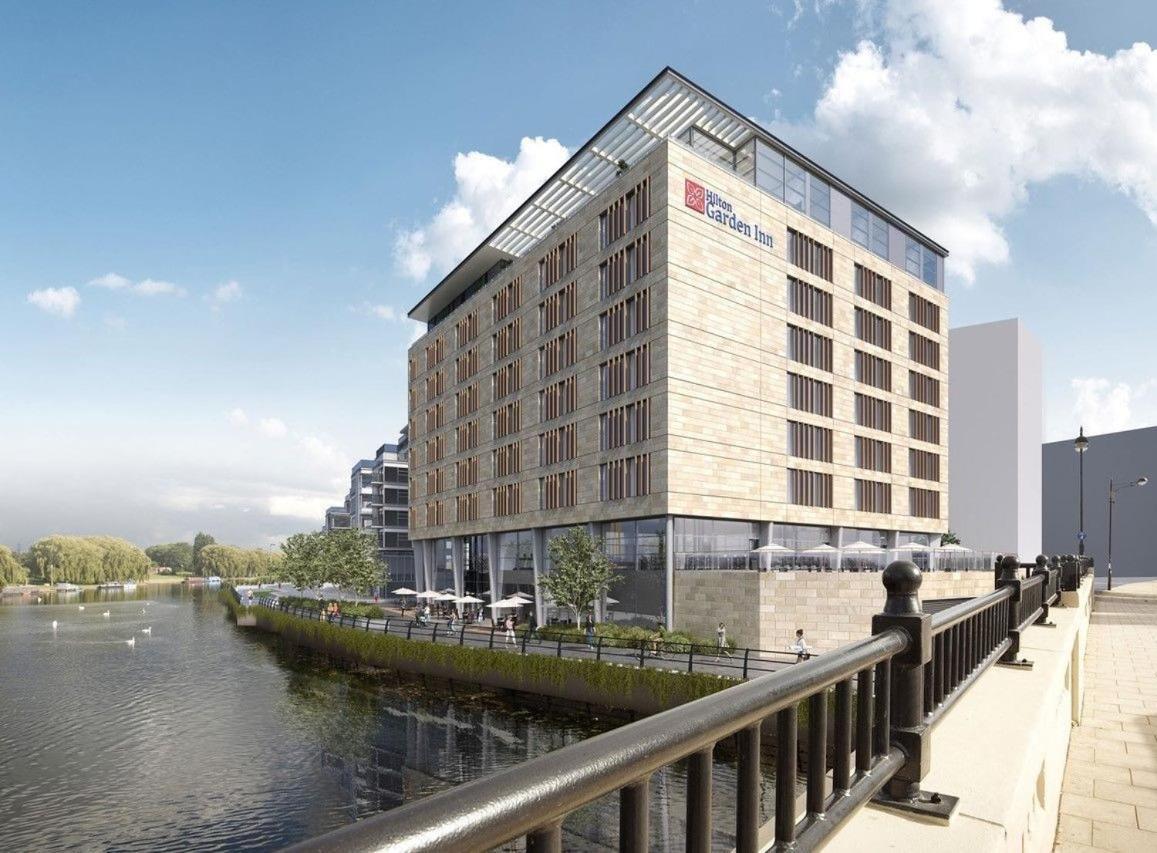 Hilton Garden Inn Peterborough City Centre Bagian luar foto